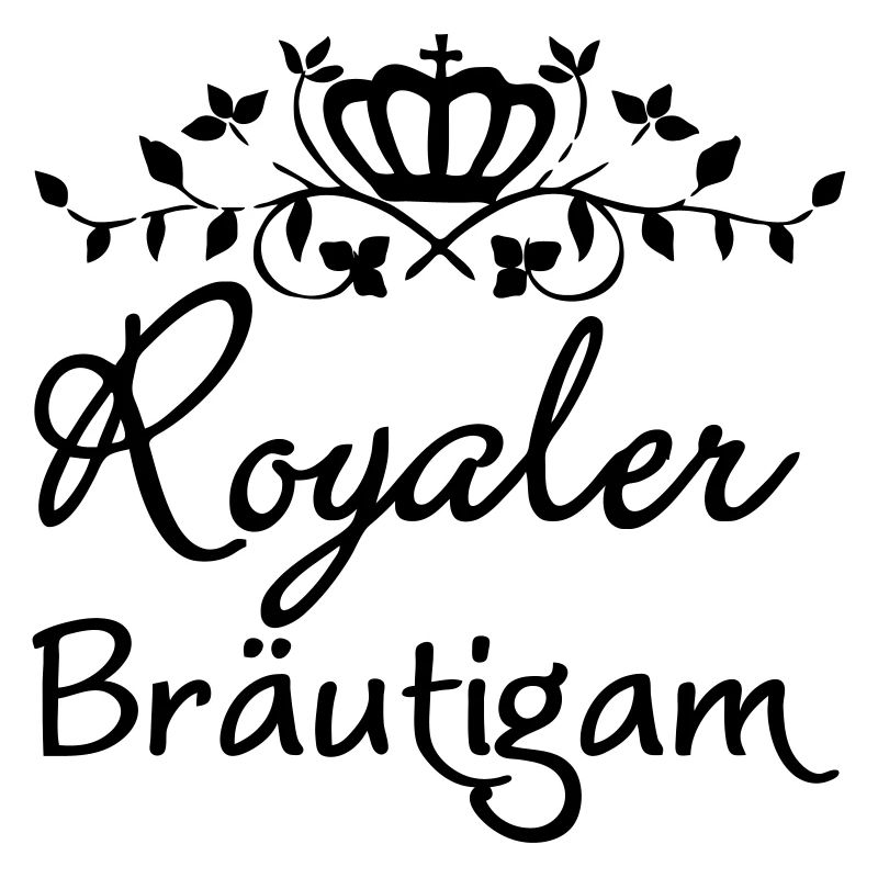 Royaler Bräutigam Geschenk