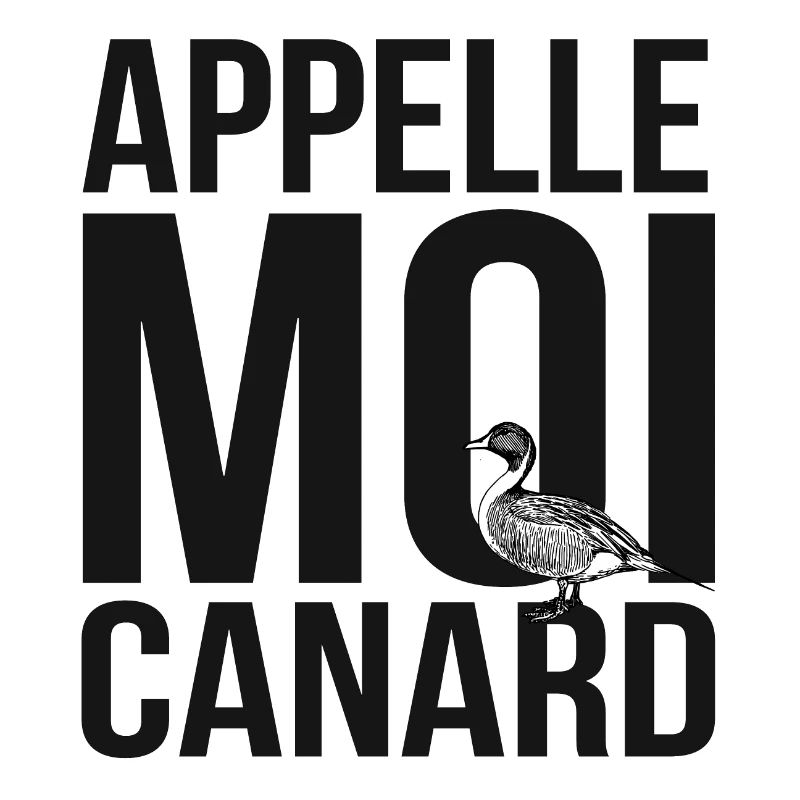Canard Coloré Expressionniste