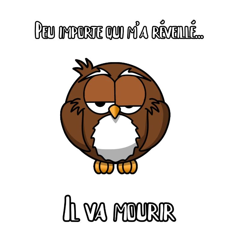 Réveil difficile, hibou