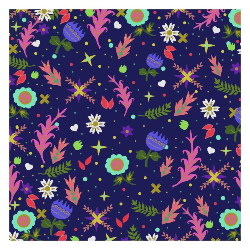 all over prints mädchen, kindliches Blumenmuster