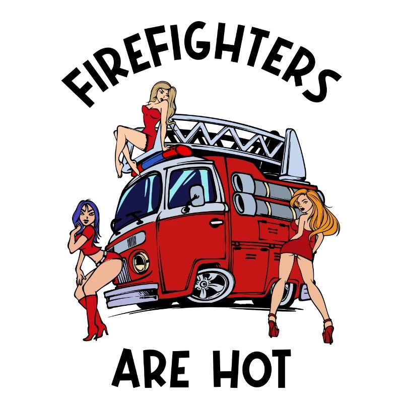 Lebensretter Feuerwehrauto Statement Feuerwehr