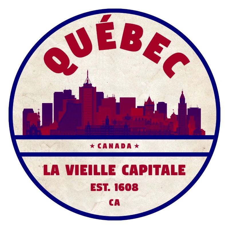 Quebec Vieille Capitale Skyline