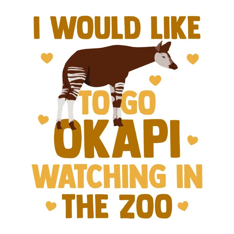 Okapi im Einklang mit der Natur