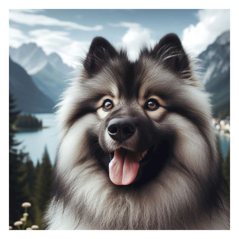 Fröhlicher Wolfspitz