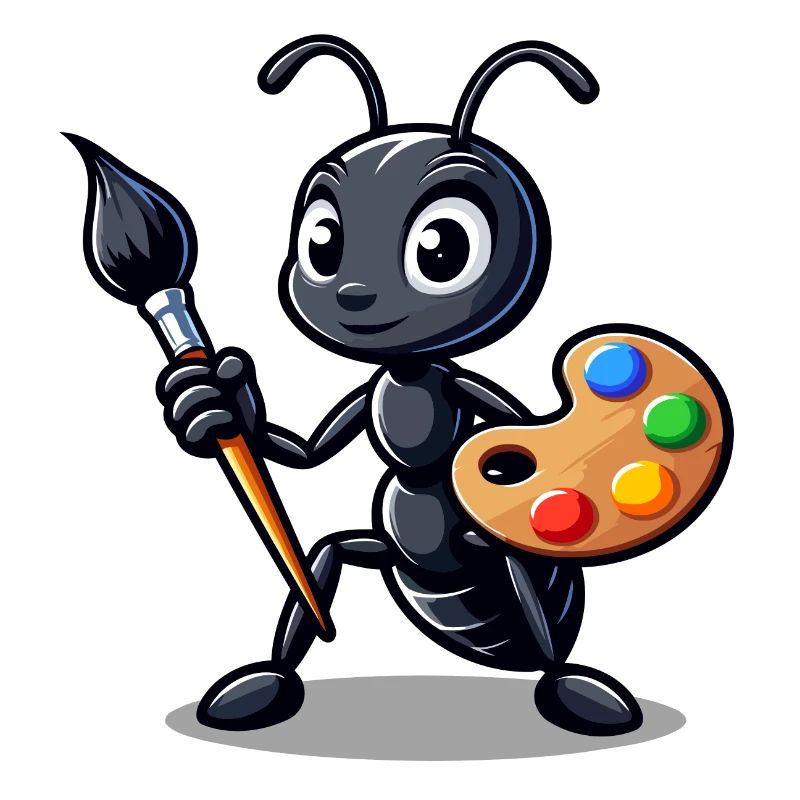 Fourmi artisane : l’illustrateur d’insectes