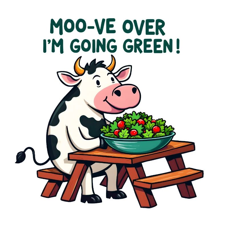 Moo-ve Over, I'm Going Green!