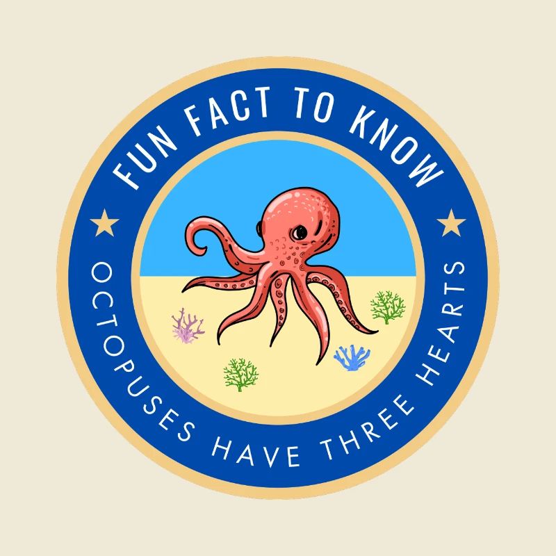 Octopuses have three hearts