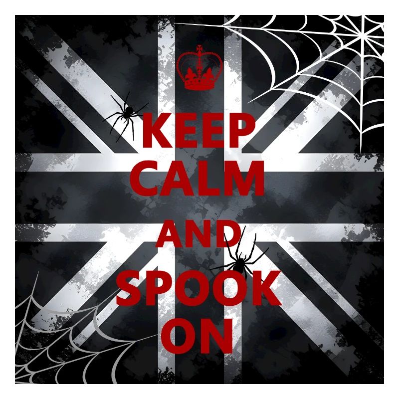 Keep Calm Spook Red