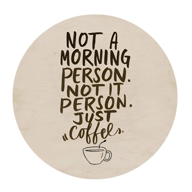 Pas du matin, juste café