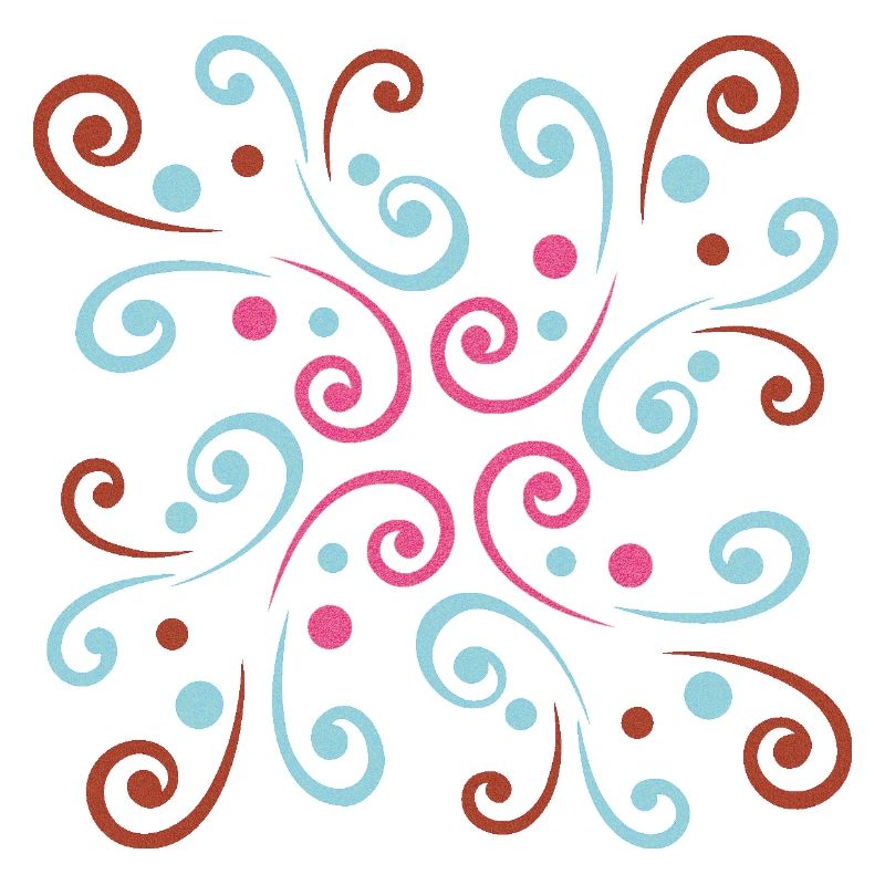 Design ondulé abstrait par Cean