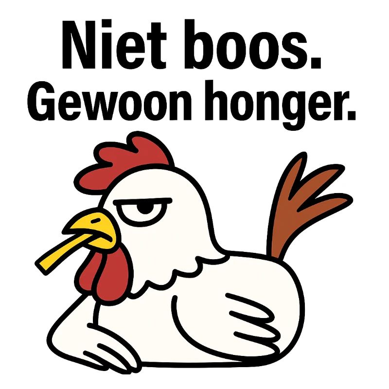Don't get angry. Just hunger.