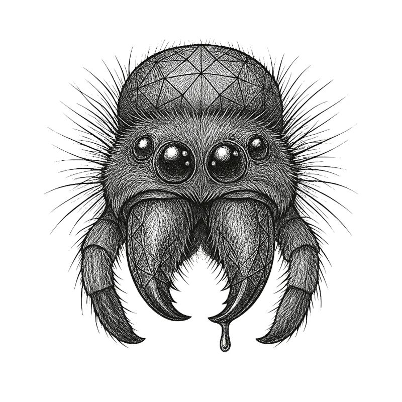 Geometric Spider Head