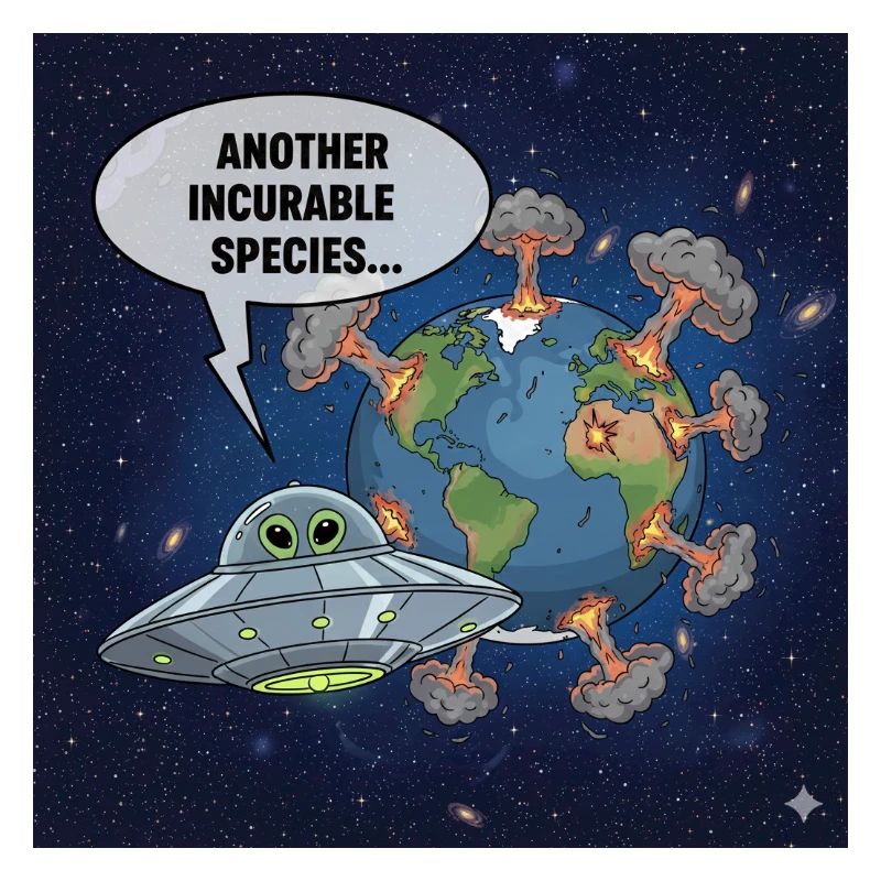 Alien UFO Observation - Another Irreparable Race