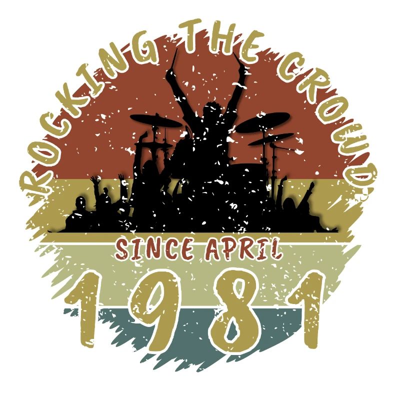45. Geburtstag Rocking the crowd DRM 04/1981