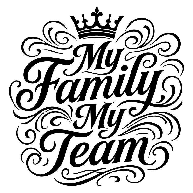 Mon équipe familiale dit couronne