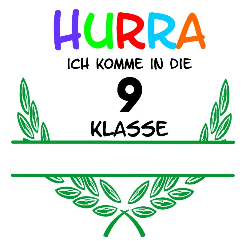 HURRA ich komme in die 9. Class – Namespace