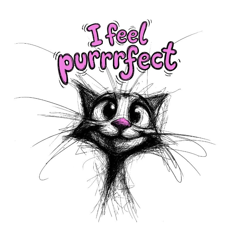 Cute Kittens - I feel purrrfect