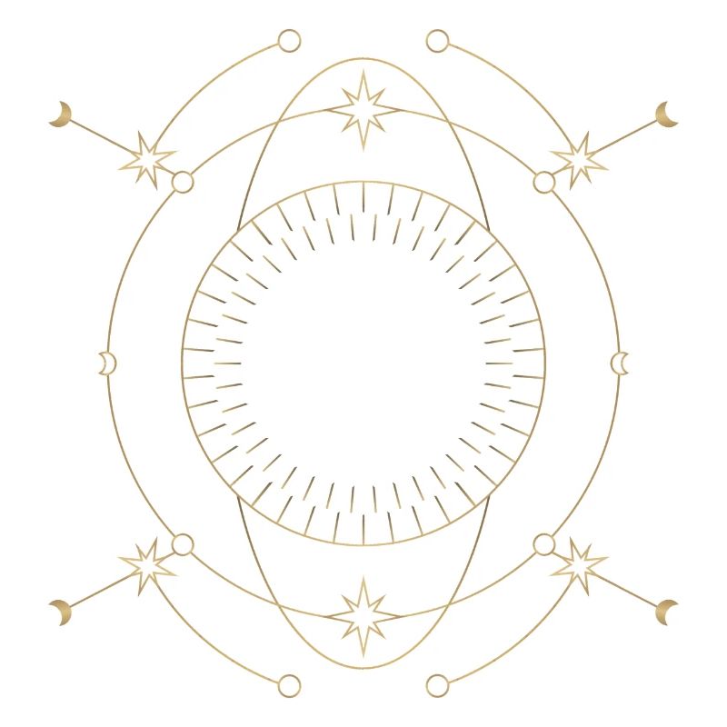 Conception de l’orbite du cercle d’étoile dorée