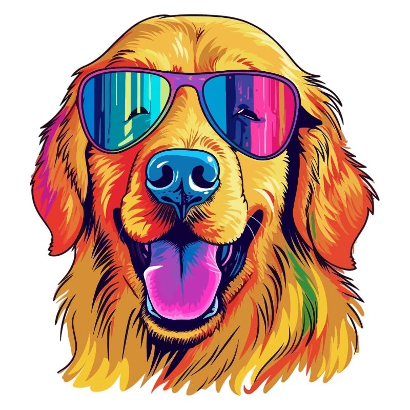 Vibrant Sunglass Pup
