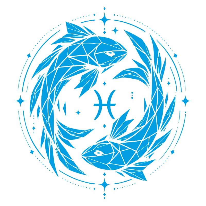 Pisces Symbol – Gentle & Modern