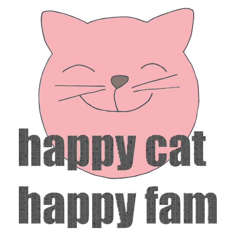 Chat heureux