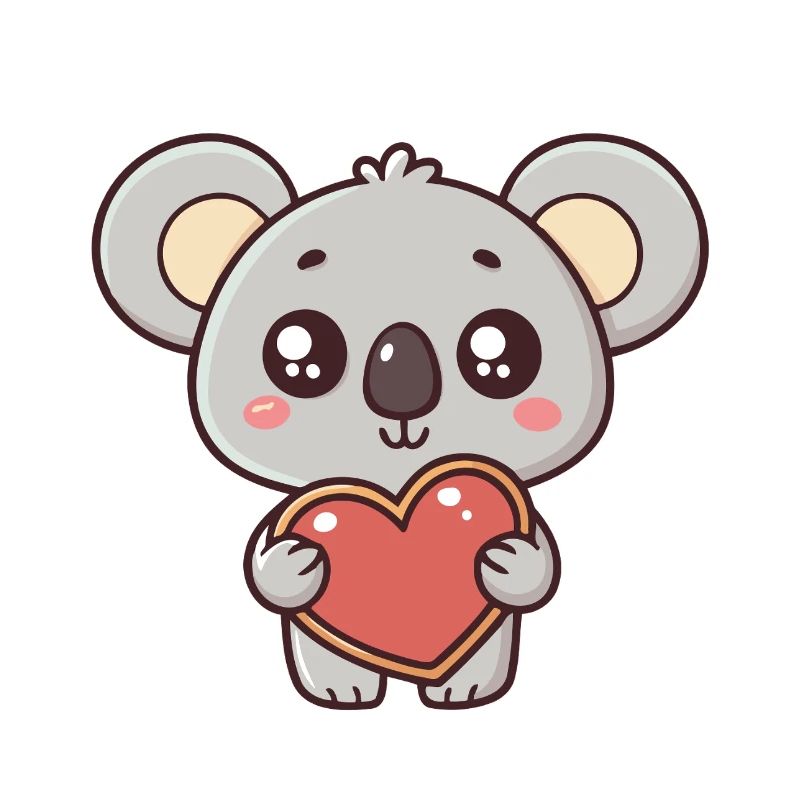 Koala Coeur Doux