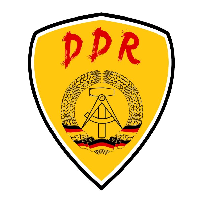 DDR Wappen Design / Vintage Geschenk Ostalgie