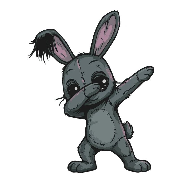 Patchwork Häschen Doodle