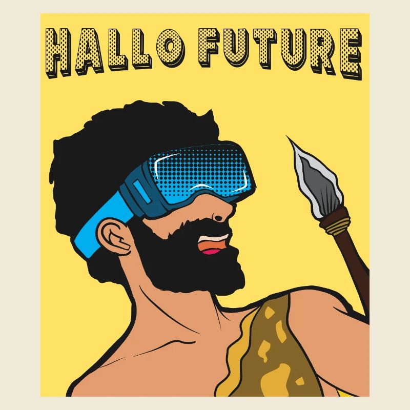 Hallo Future Caveman VR Stil