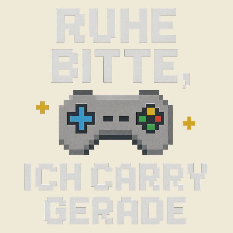 Ruhe Bitte Pixel Controller Grafik