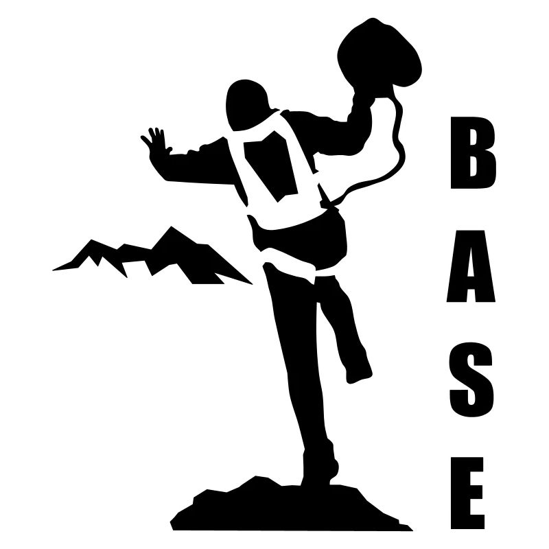 BASE jumping