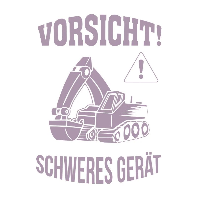 Bagger Baggerfahrer Baugeräteführer Schweres Gerät