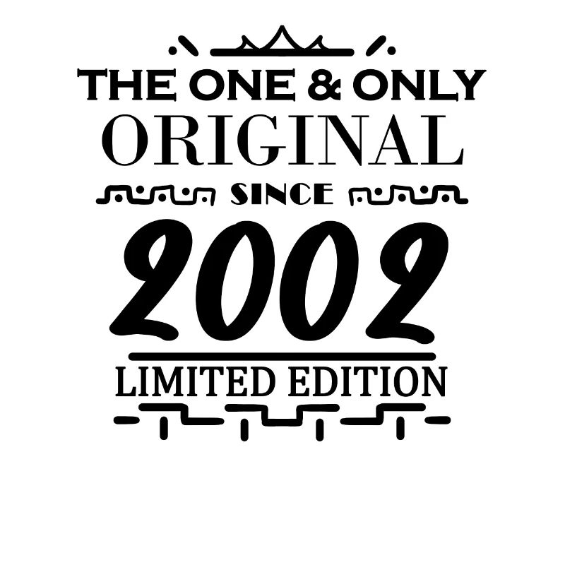 2002 - Année de construction 2002 - Né en 2002