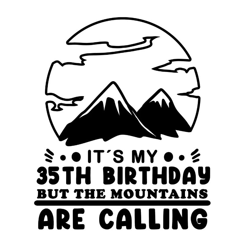 Mountain Wanderer 35e anniversaire 35 ans cadeau