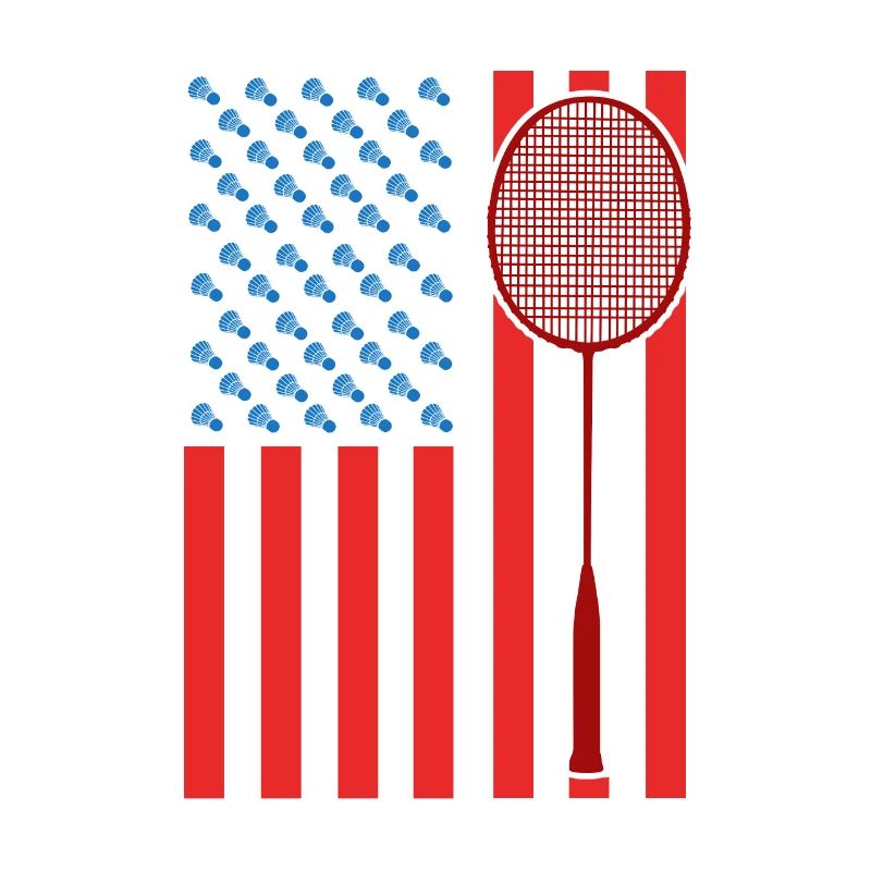 Drapeau de Badminton USA