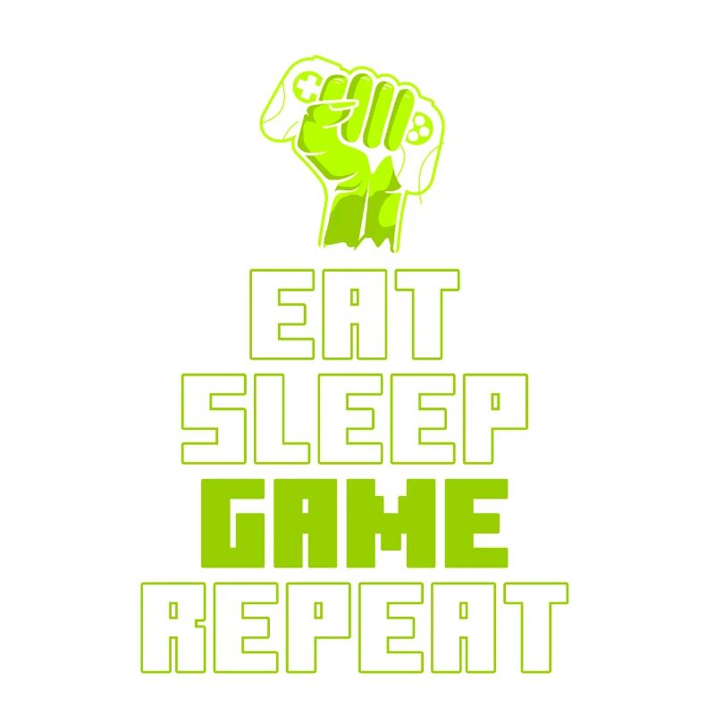 Manger le jeu de sommeil Répéter