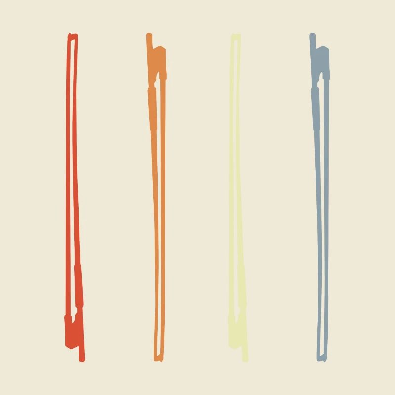 Violin Bow Drawing