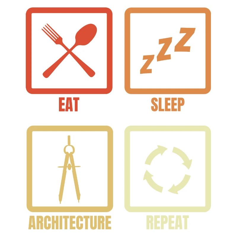 Architect's daily routine