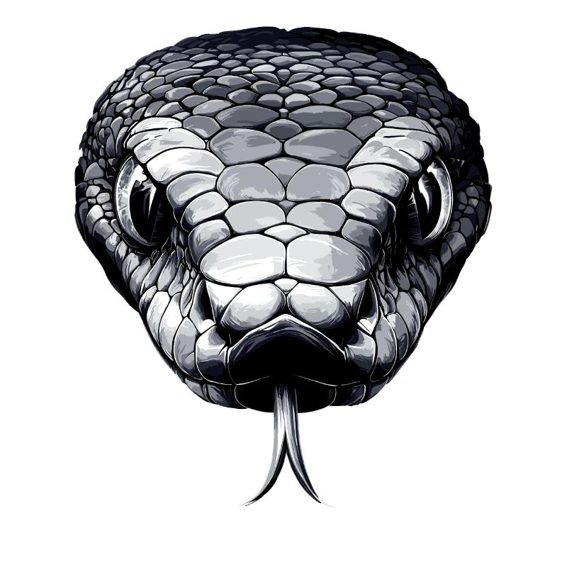 Serpent Python Cobra Mamba Serpent à sonnettes Serpent