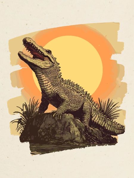 Crocodile Rétro