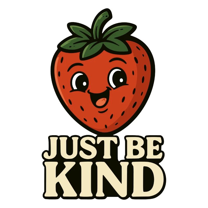 Cute Strawberry Figurine with Message