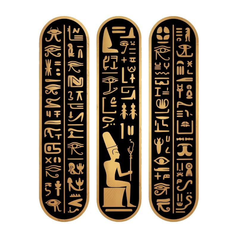 Egyptian hieroglyphs Egypt pyramid