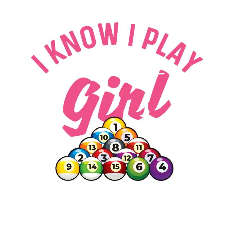 Ich spiele wie ein Mädchen, versuche, mit Billard mitzuhalten