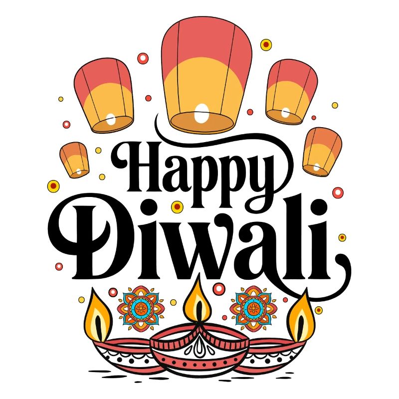 Diwali Lanterns and Diyas Patterns