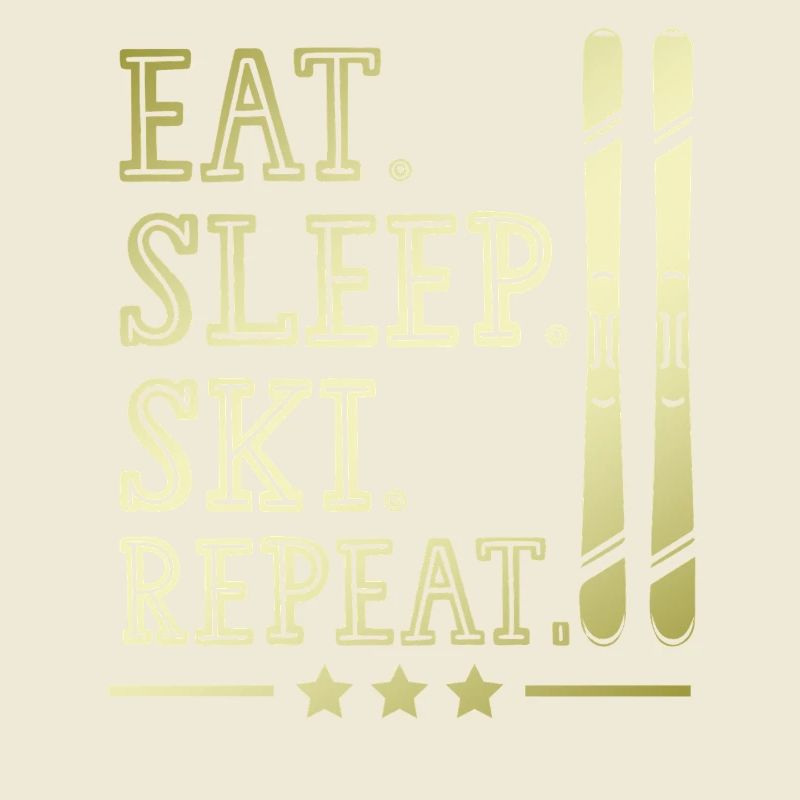 Manger dormir Ski Répéter