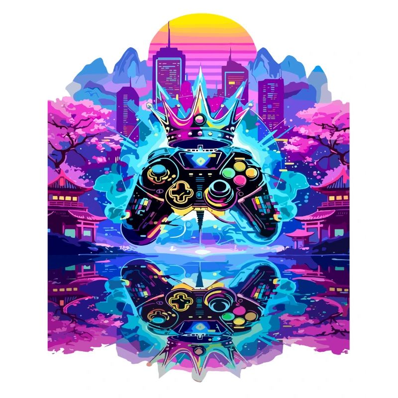 Gaming King Controller with Mirroring