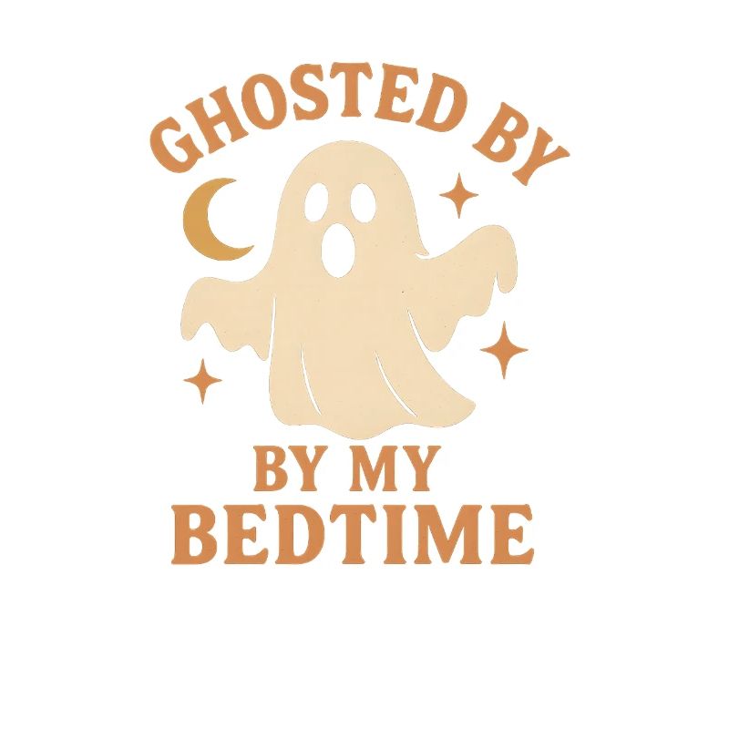 Bedtime Ghost Graphic, Halloween 