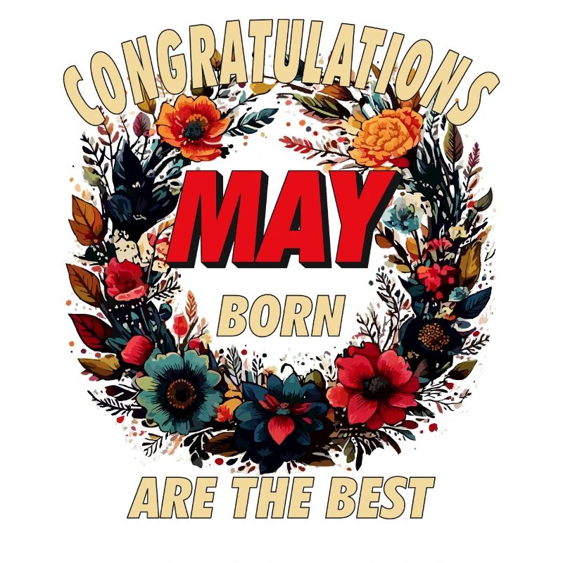 FÉLICITATIONS MAY