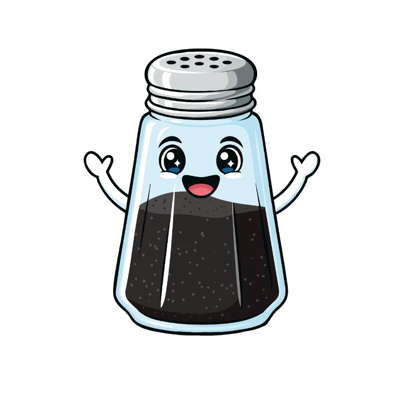 Pepper Shaker Funny Couples Matching Valentine 