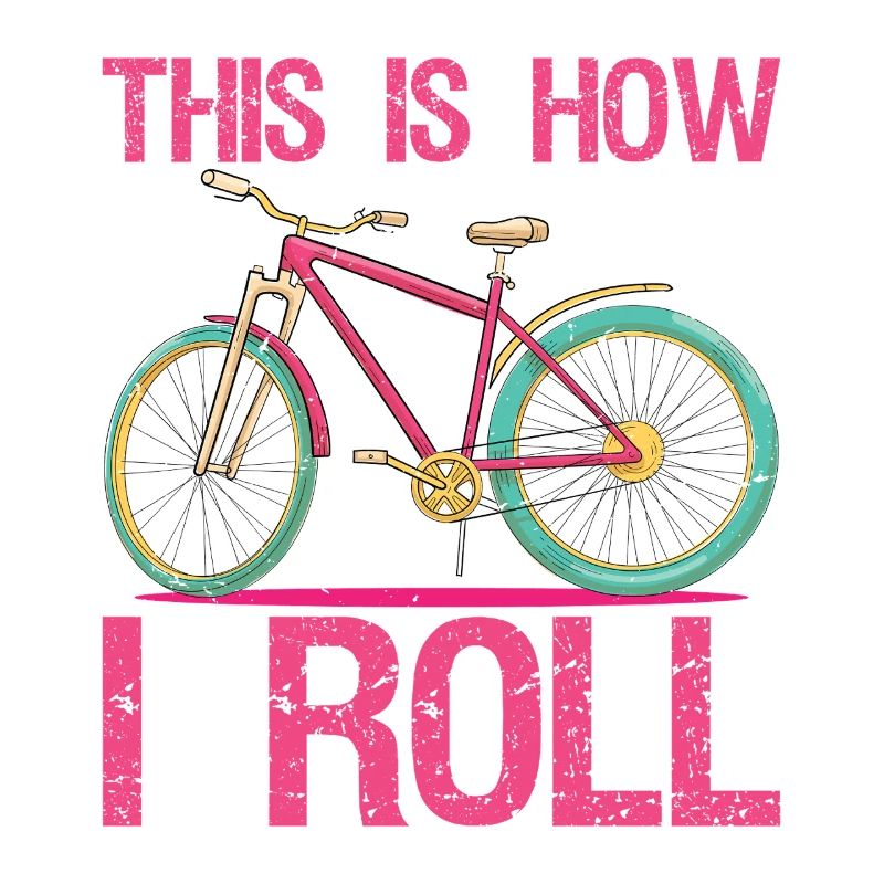 C’est comme ça que je roule un T-shirt Vélo de cyclisme drôle